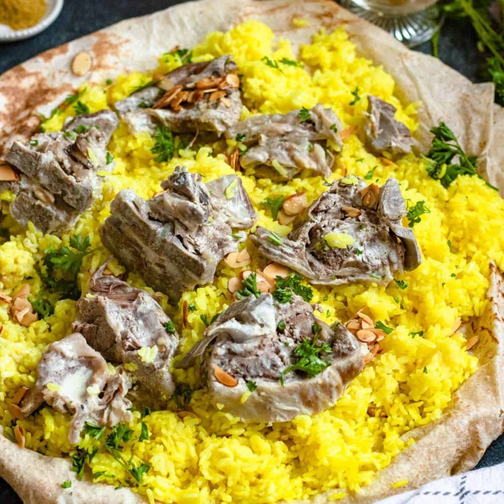 Jordanian Chicken Recipe – Mansaf Recipe