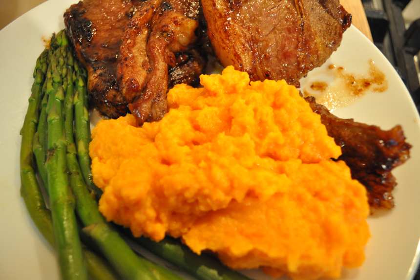 Sweet Potato & Carrot Puree