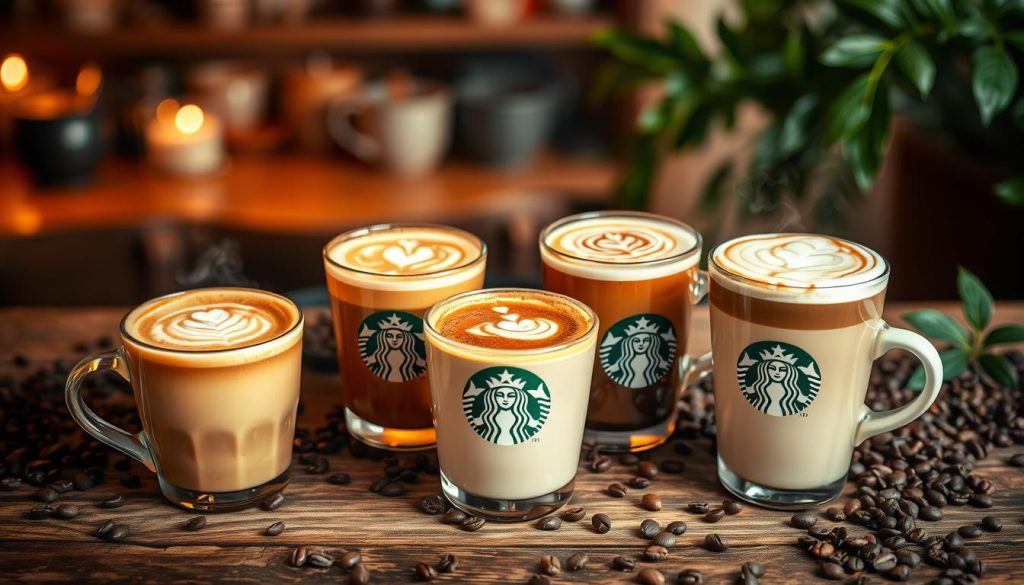 Starbucks Hot Drinks Menu